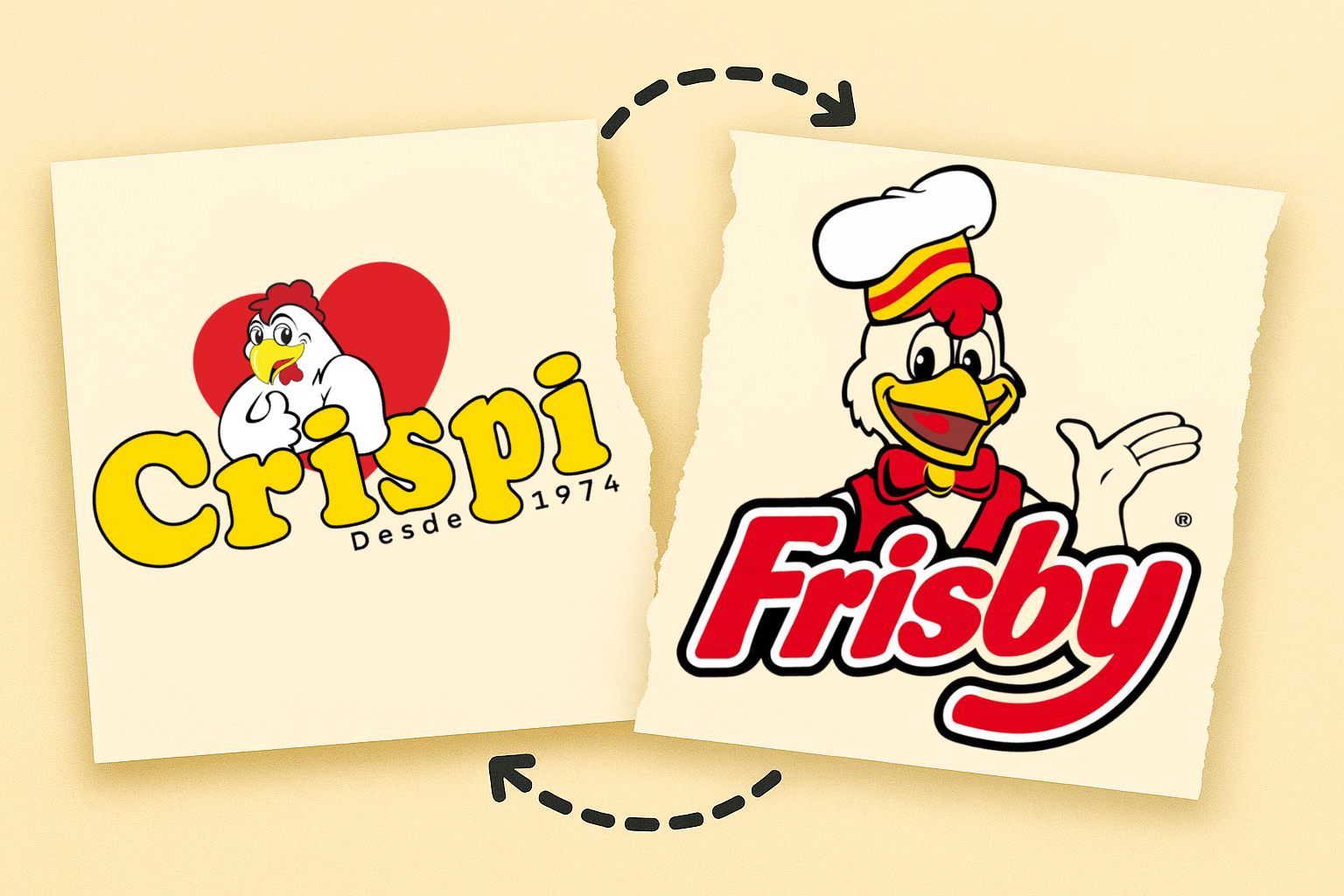 ¿Frisby copió a Crispi? La doble moral del pollo frito colombiano